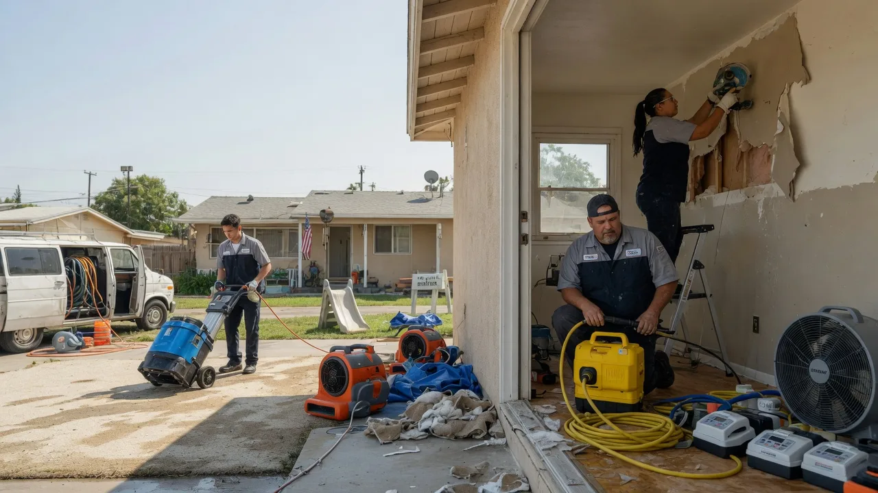 Water Damage Restoration in Oakdale, CA near me